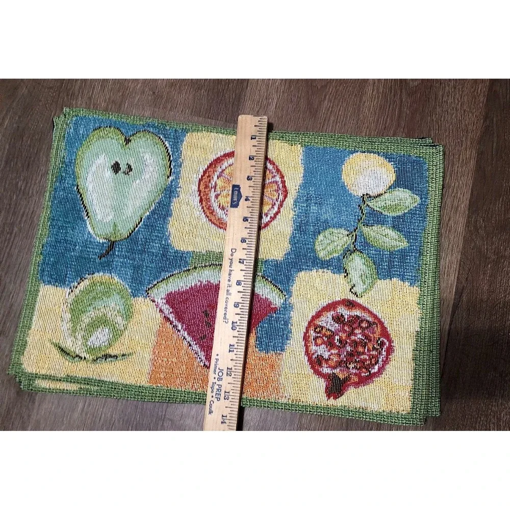 Delightful Fruits Table‎ Mat Placement Set Of 6